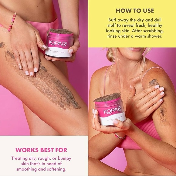 NEW Unopened Kopari Exfoliating crush scrub 8oz. - Picture 7 of 7